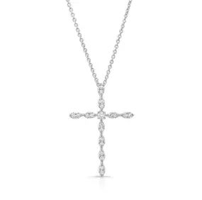 0.11ctw Diamond Cross Pendant