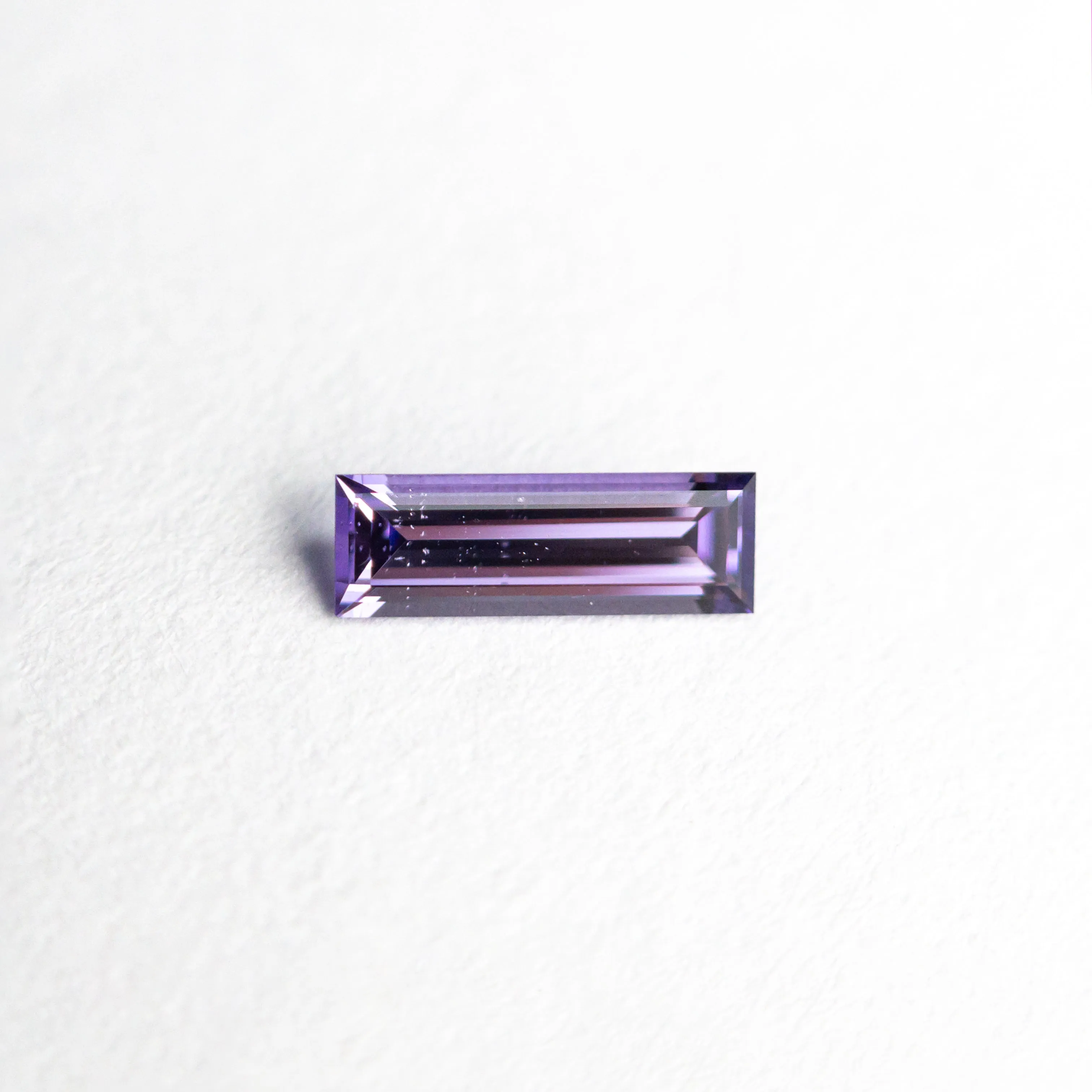 0.25ct 6.49x2.16x1.55mm Baguette Step Cut Sapphire 23774-01