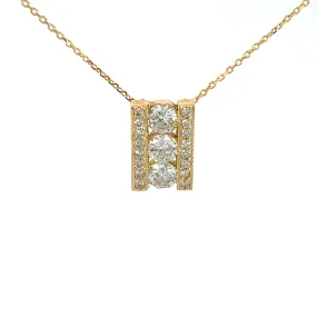 14KY Diamond Necklace