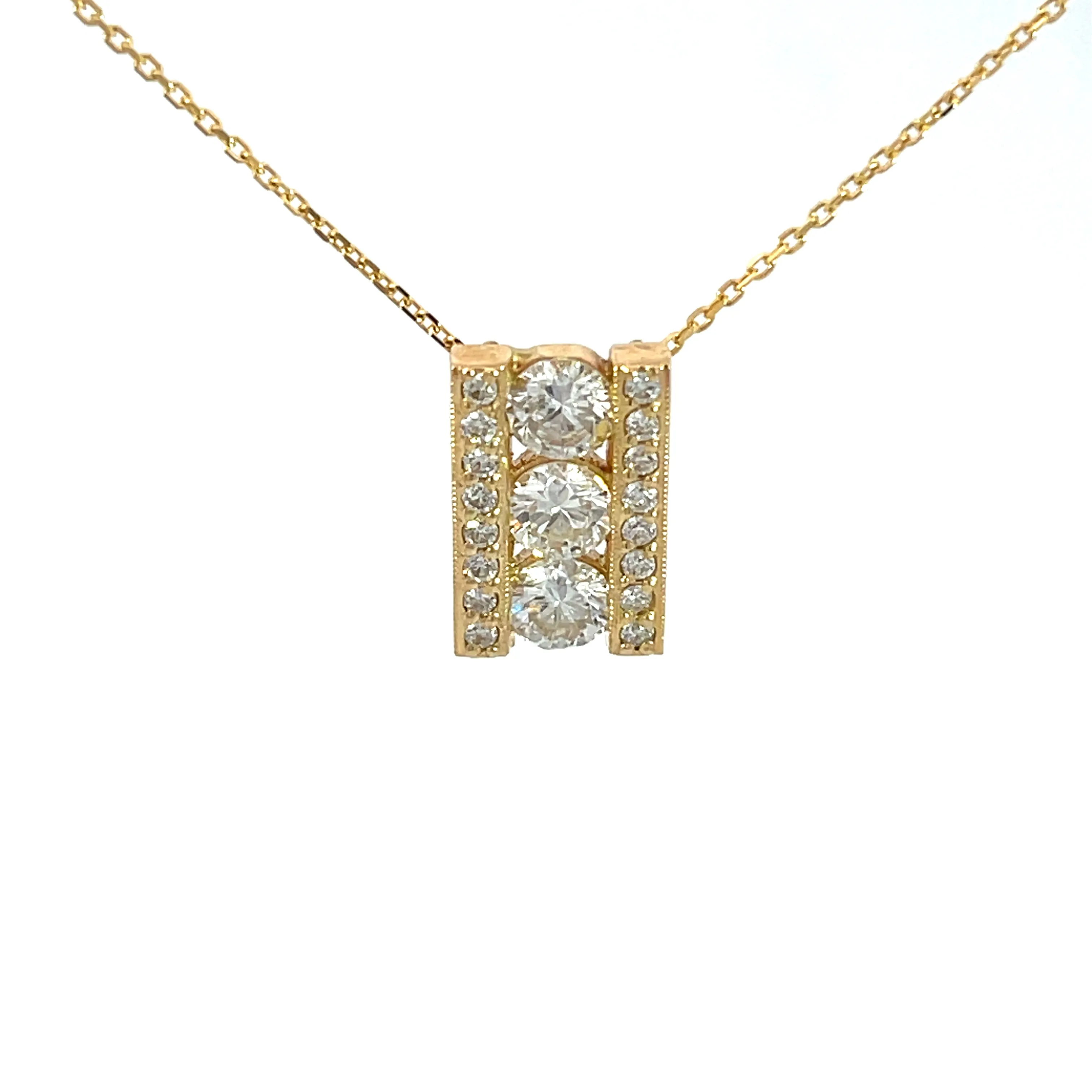 14KY Diamond Necklace