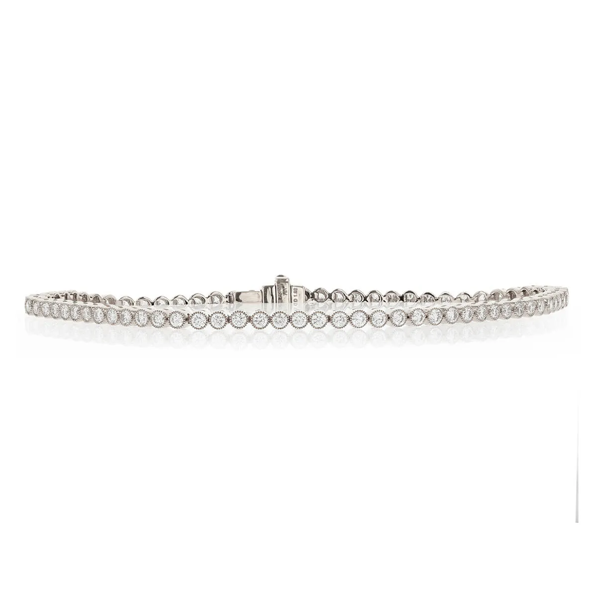 1.90-Carat Diamond 7-Inch Tennis Bracelet