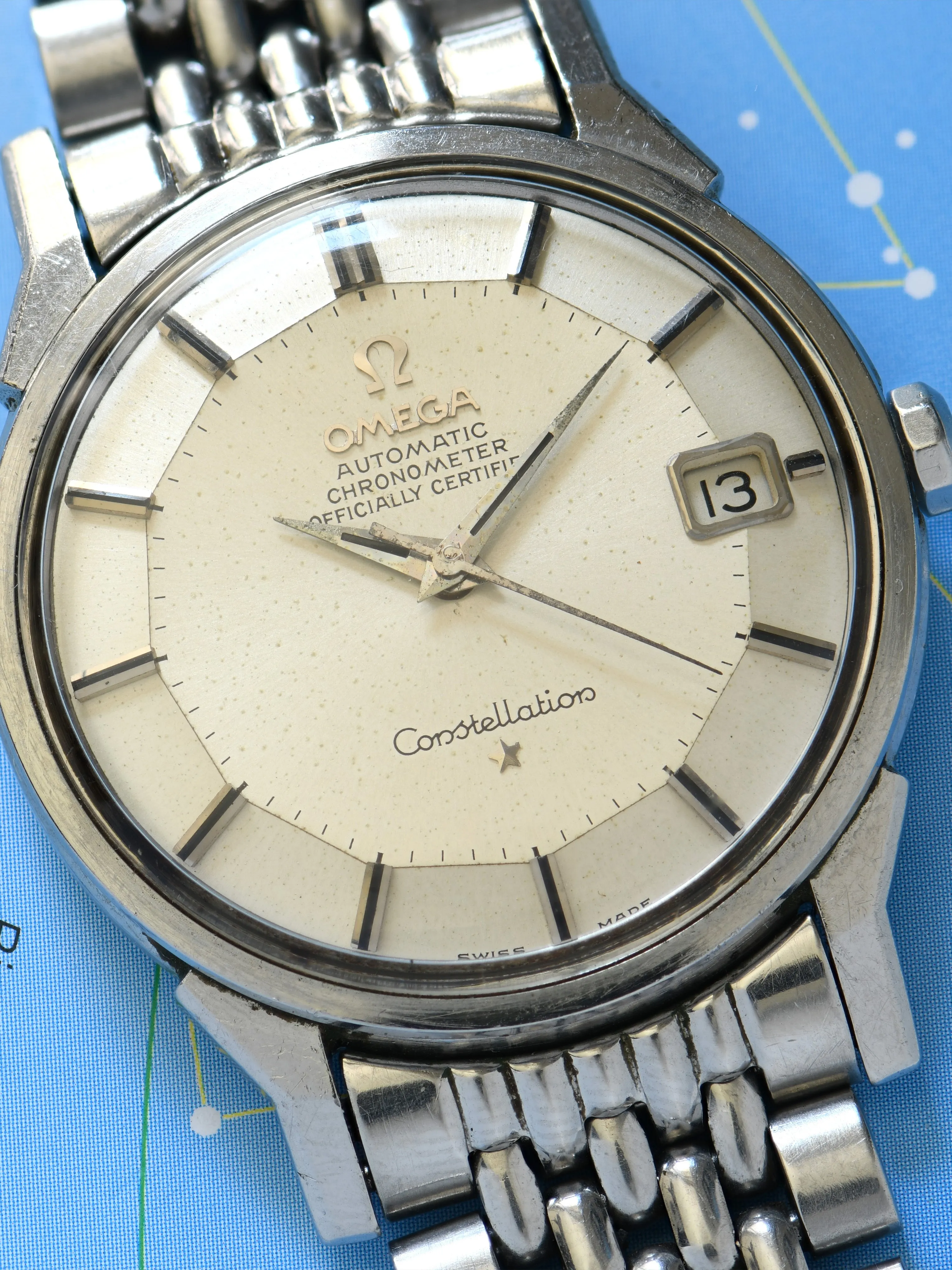 1964 Omega Constellation (Ref. 168.005) Pie-Pan Dial