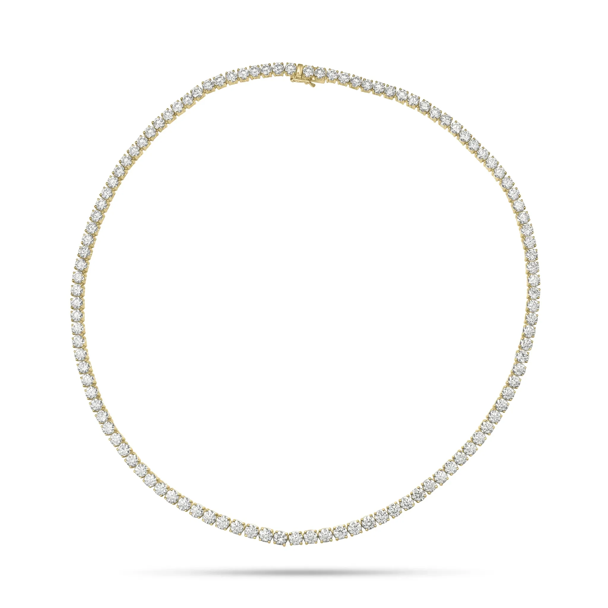 20.68 ct Diamond Tennis Necklace