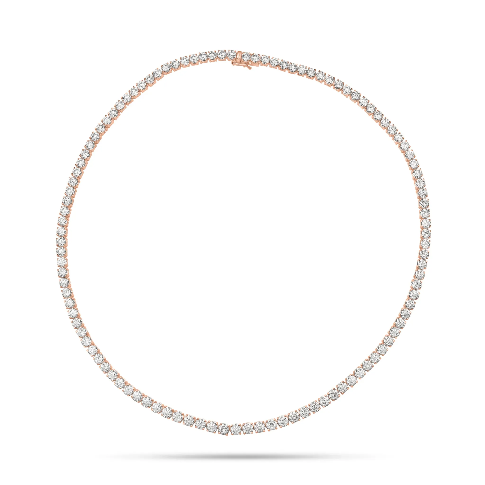 20.68 ct Diamond Tennis Necklace