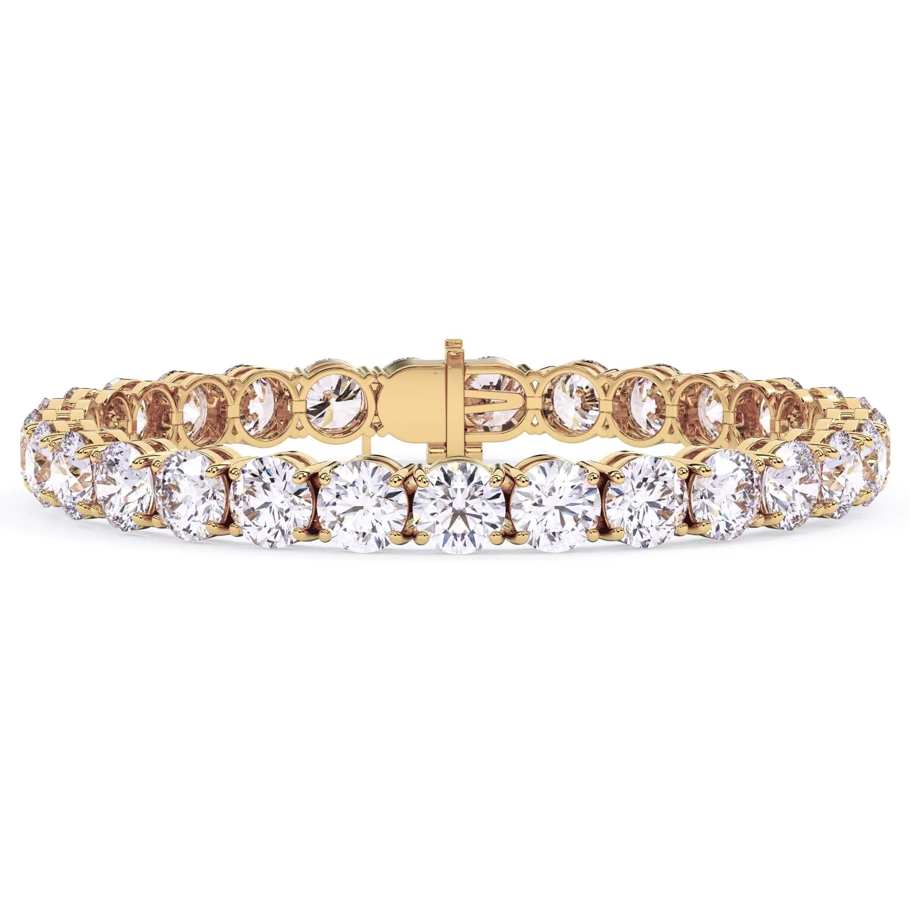 26 Carat Lab Grown Diamond Tennis Bracelet