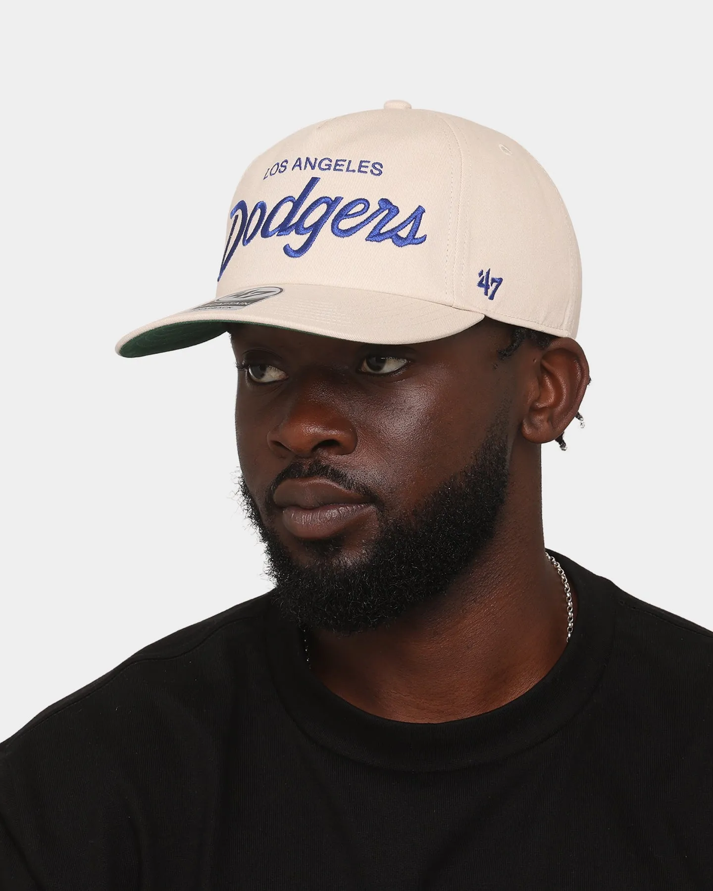 47 Brand Los Angeles Dodgers Nantasket Script '47 Captain DT Snapback Bone