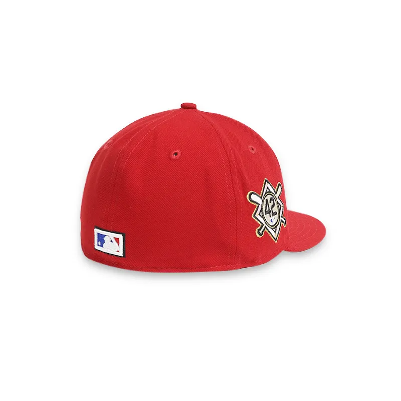 [70645214] Brooklyn Dodgers Men's Red Fitted Hats