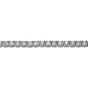 7.5" Platinum Brilliant Cut diamond Tennis Bracelet 8.80cts