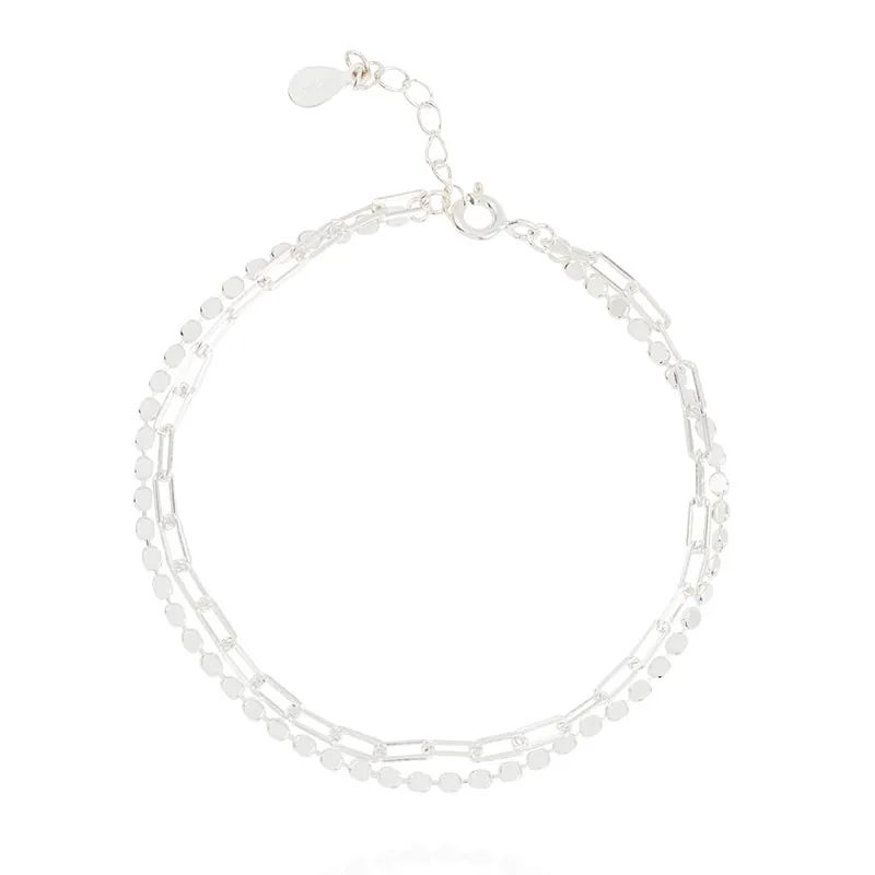 [925 Silver] Blend Bracelet