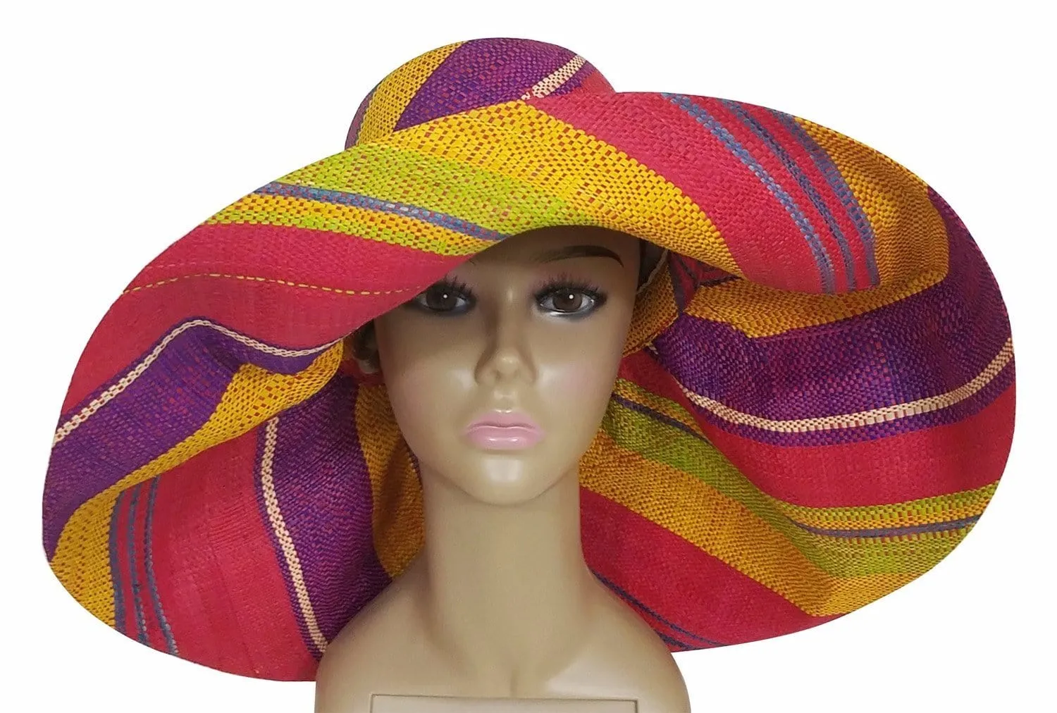 Abdu: Madagascar Big Brim Raffia Sun Hat