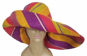 Abdu: Madagascar Big Brim Raffia Sun Hat