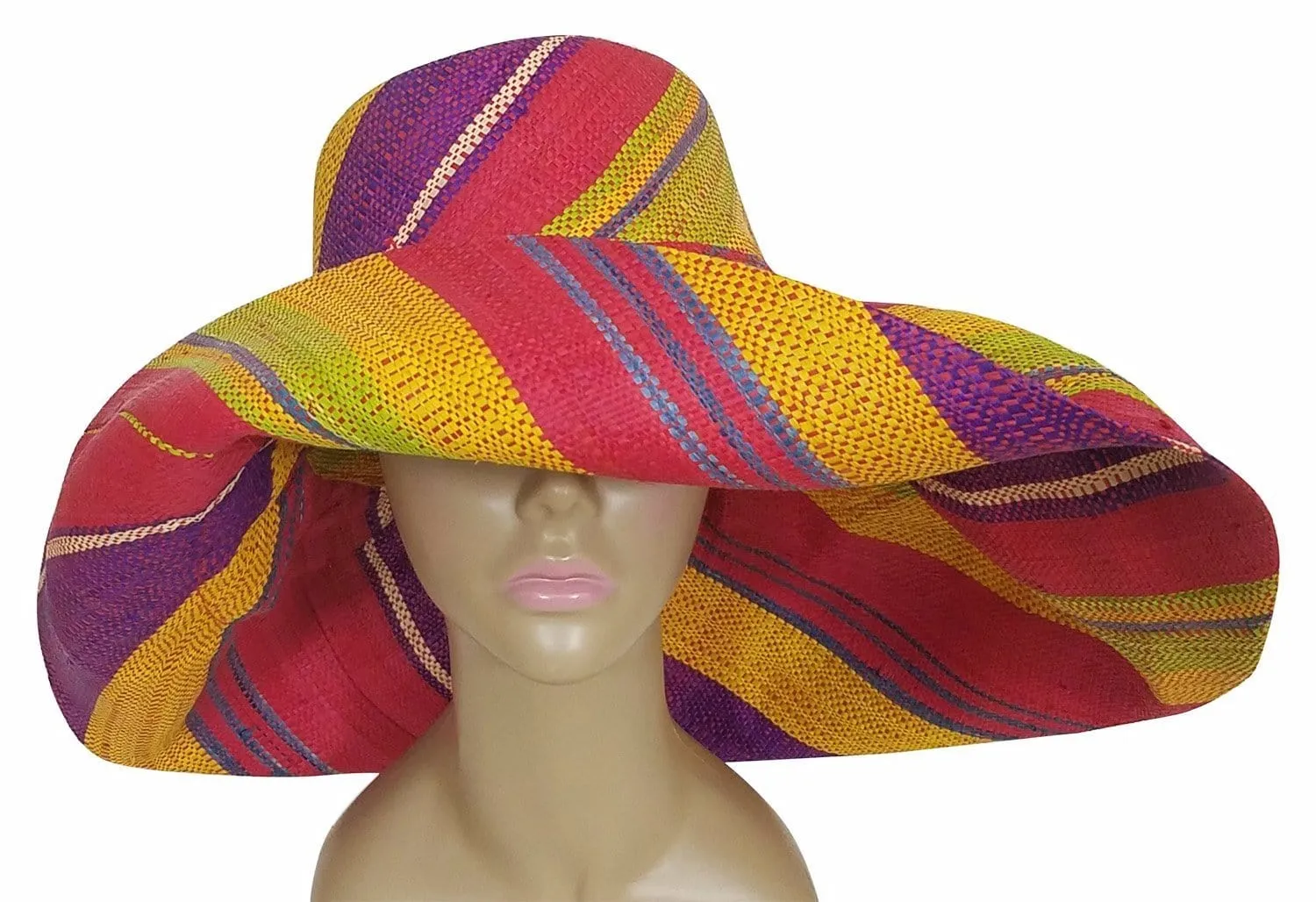 Abdu: Madagascar Big Brim Raffia Sun Hat