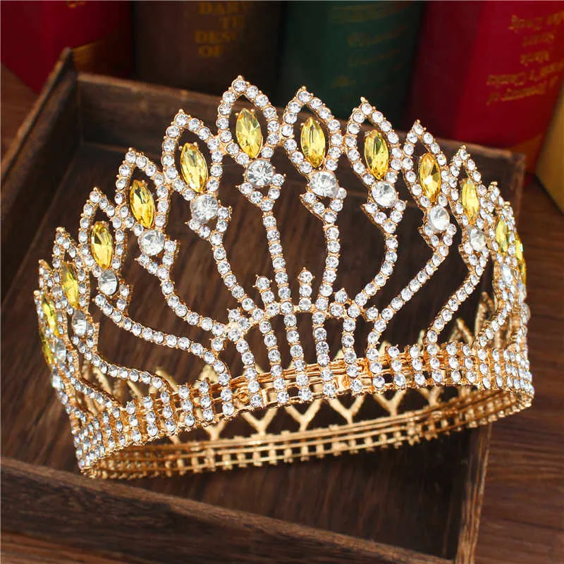 Absolutely Regal Crystal Queen Bridal Crown-Pageant or Mis Quince Tiara