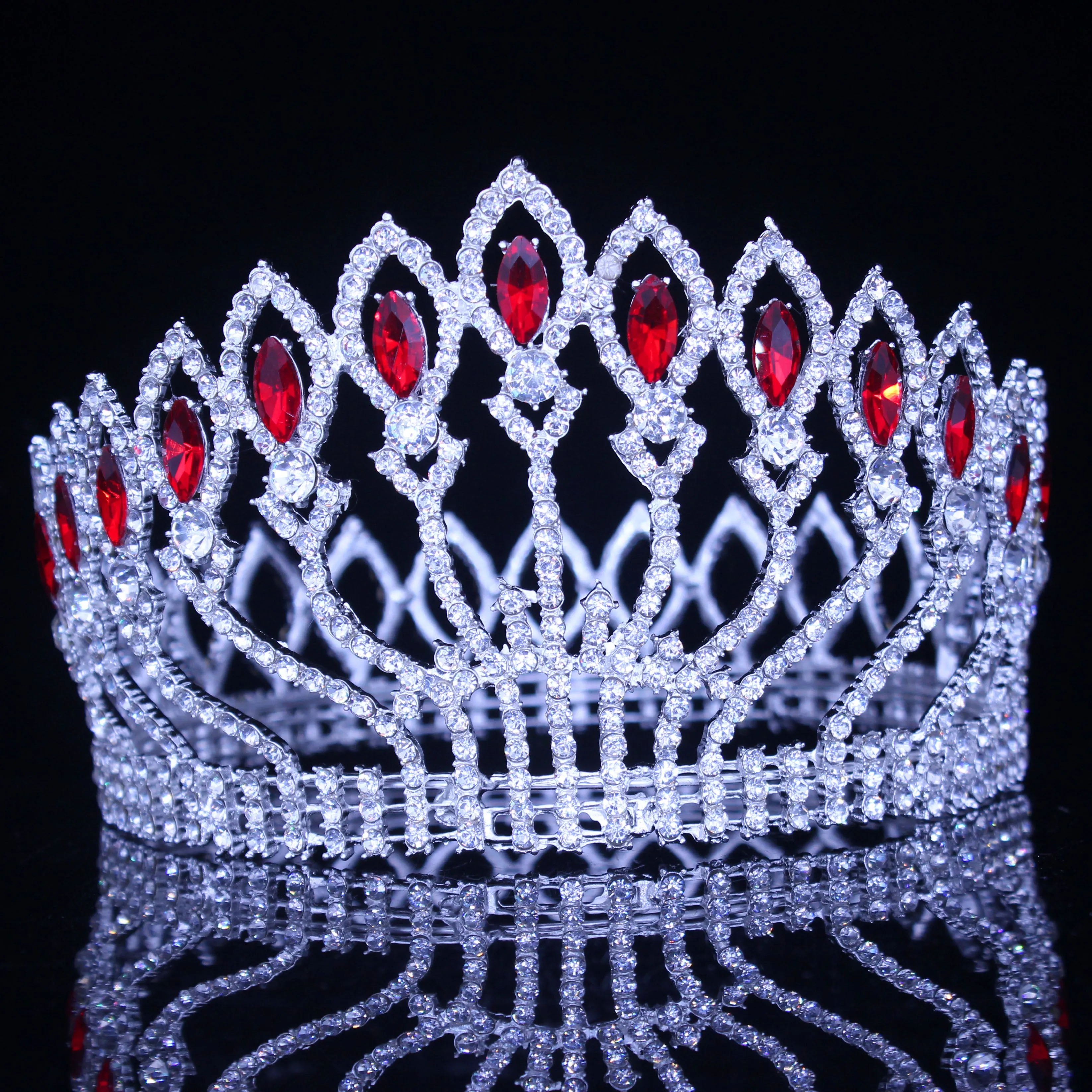 Absolutely Regal Crystal Queen Bridal Crown-Pageant or Mis Quince Tiara