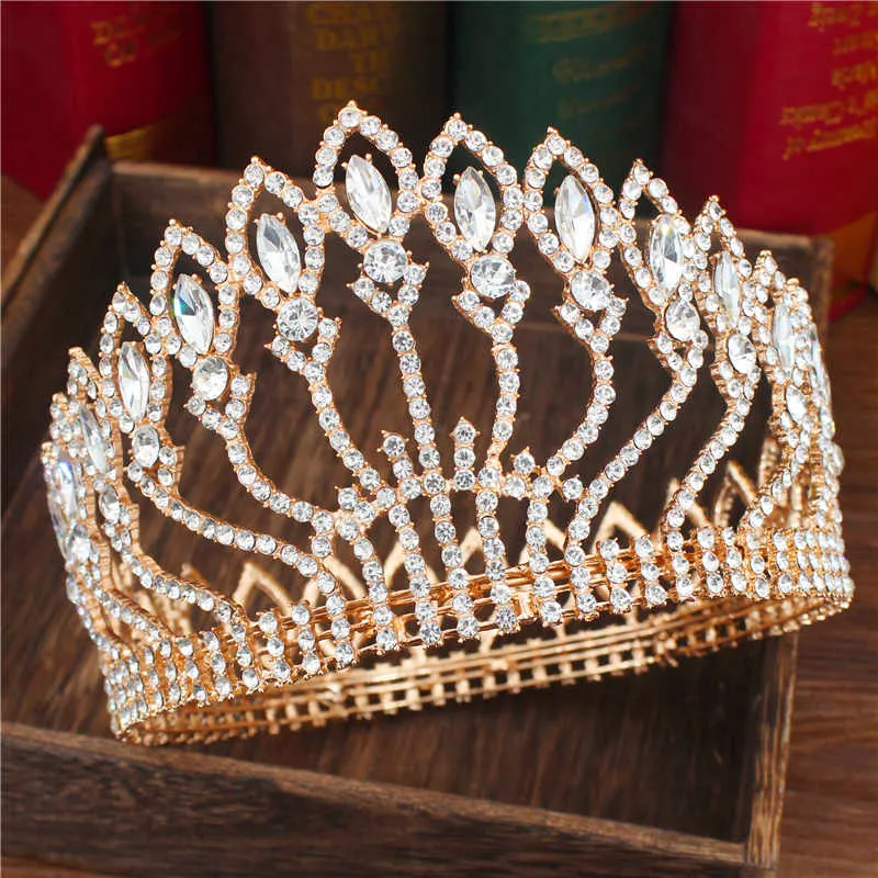 Absolutely Regal Crystal Queen Bridal Crown-Pageant or Mis Quince Tiara