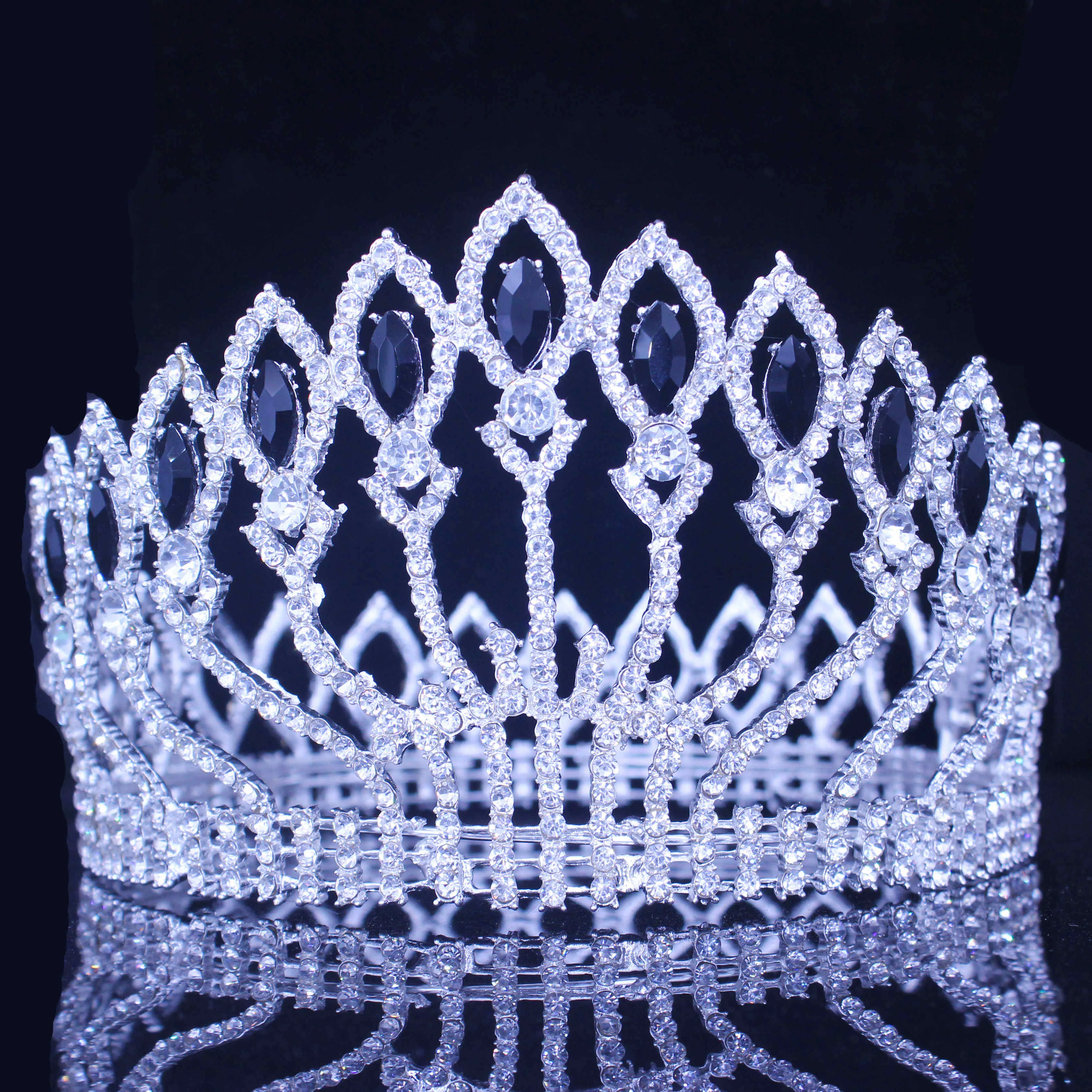 Absolutely Regal Crystal Queen Bridal Crown-Pageant or Mis Quince Tiara