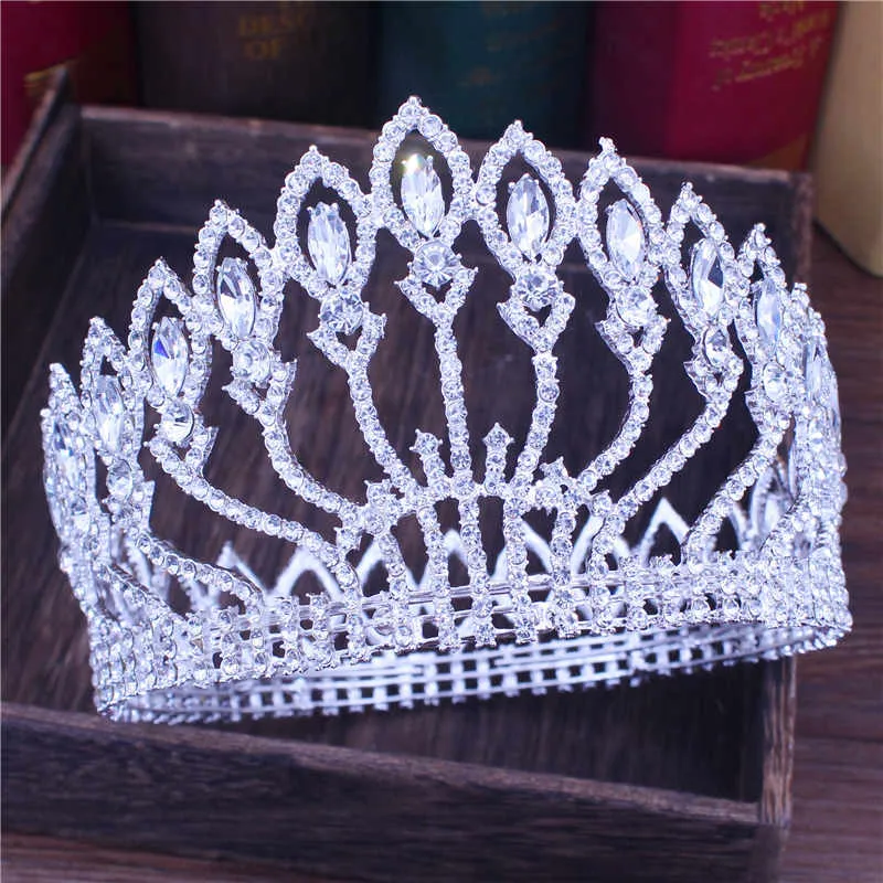 Absolutely Regal Crystal Queen Bridal Crown-Pageant or Mis Quince Tiara