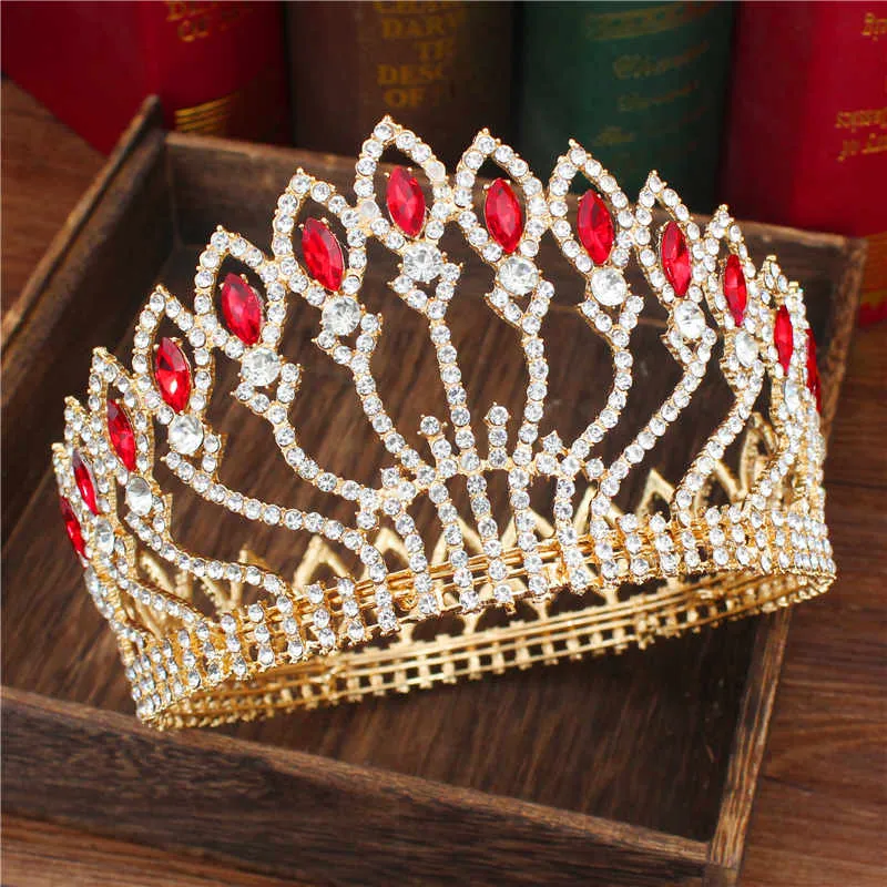 Absolutely Regal Crystal Queen Bridal Crown-Pageant or Mis Quince Tiara