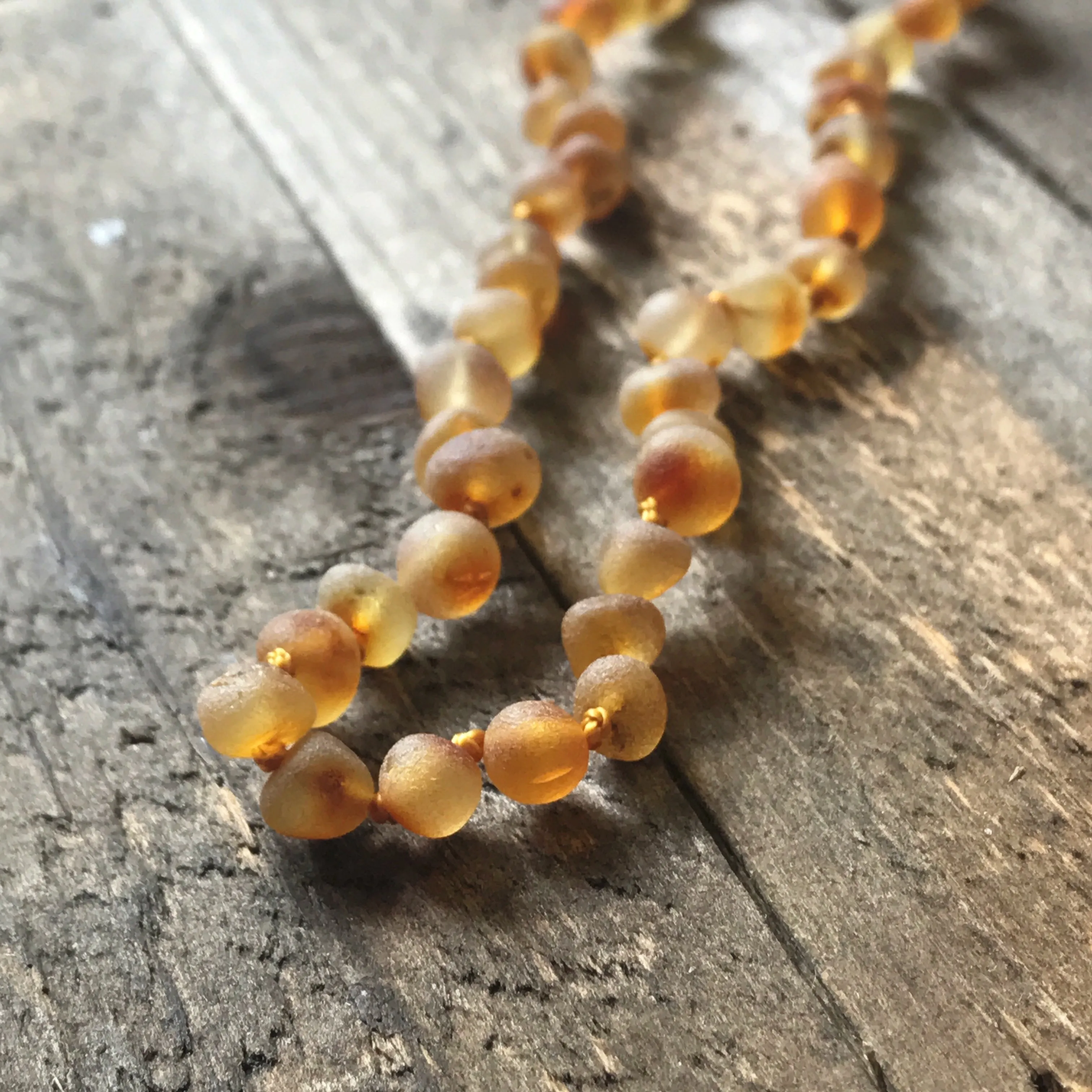 Adult Baltic amber necklace