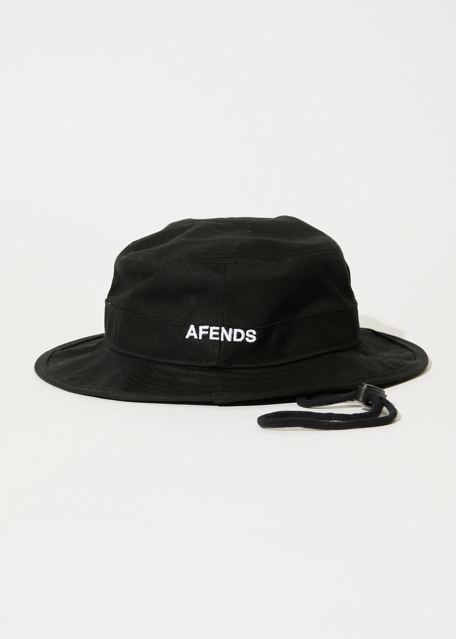 AFENDS Mens Flame - Bucket Hat - Black