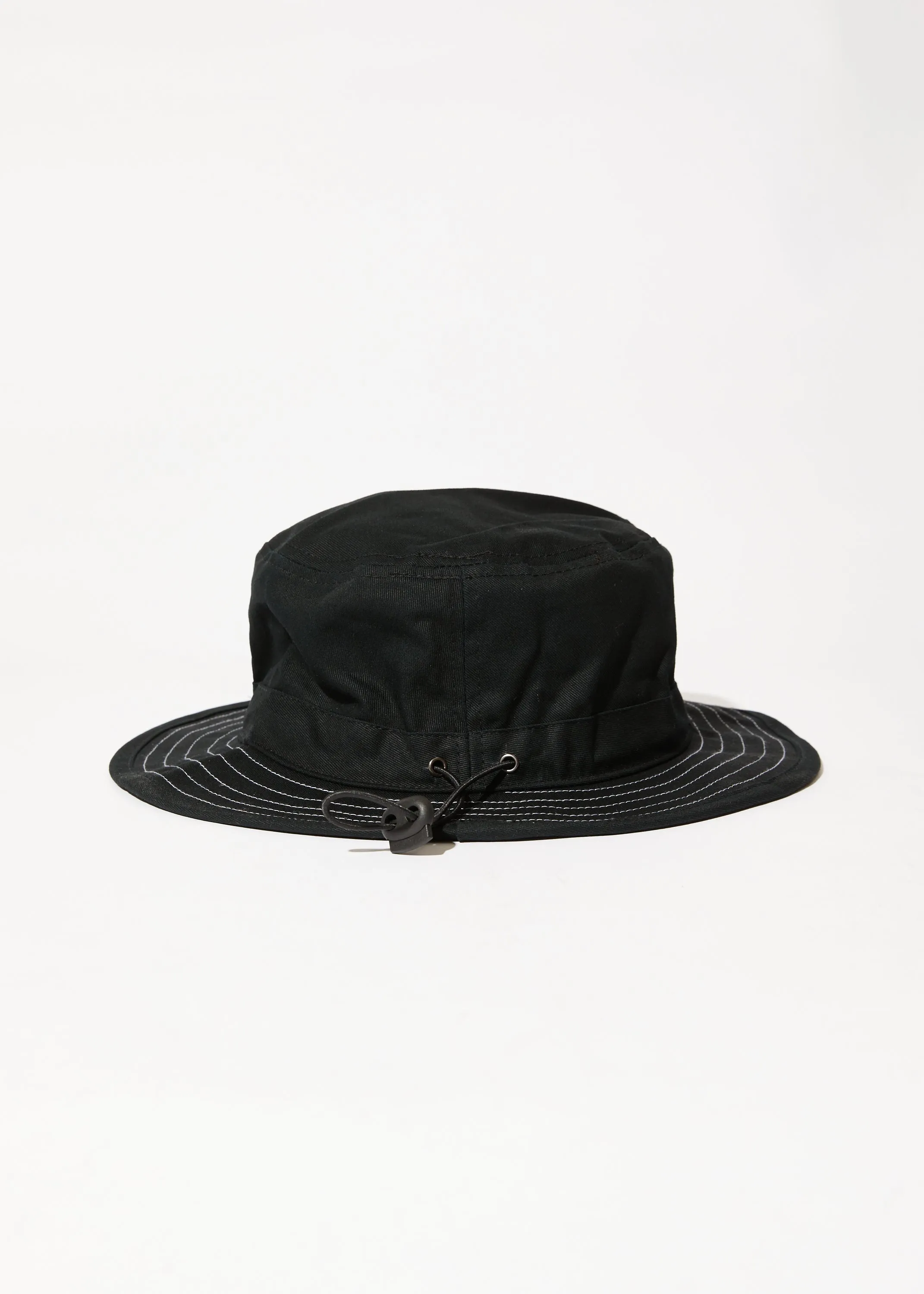 AFENDS Mens Outline - Bucket Hat - Black