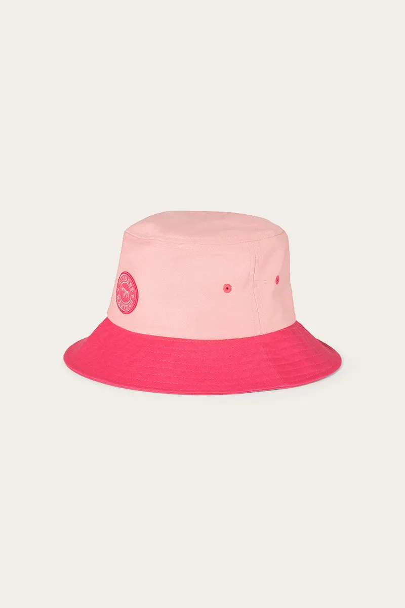 Albury Kids Bucket Hat - Raspberry