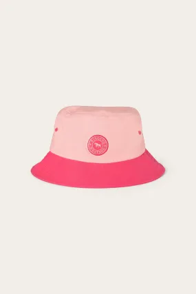 Albury Kids Bucket Hat - Raspberry