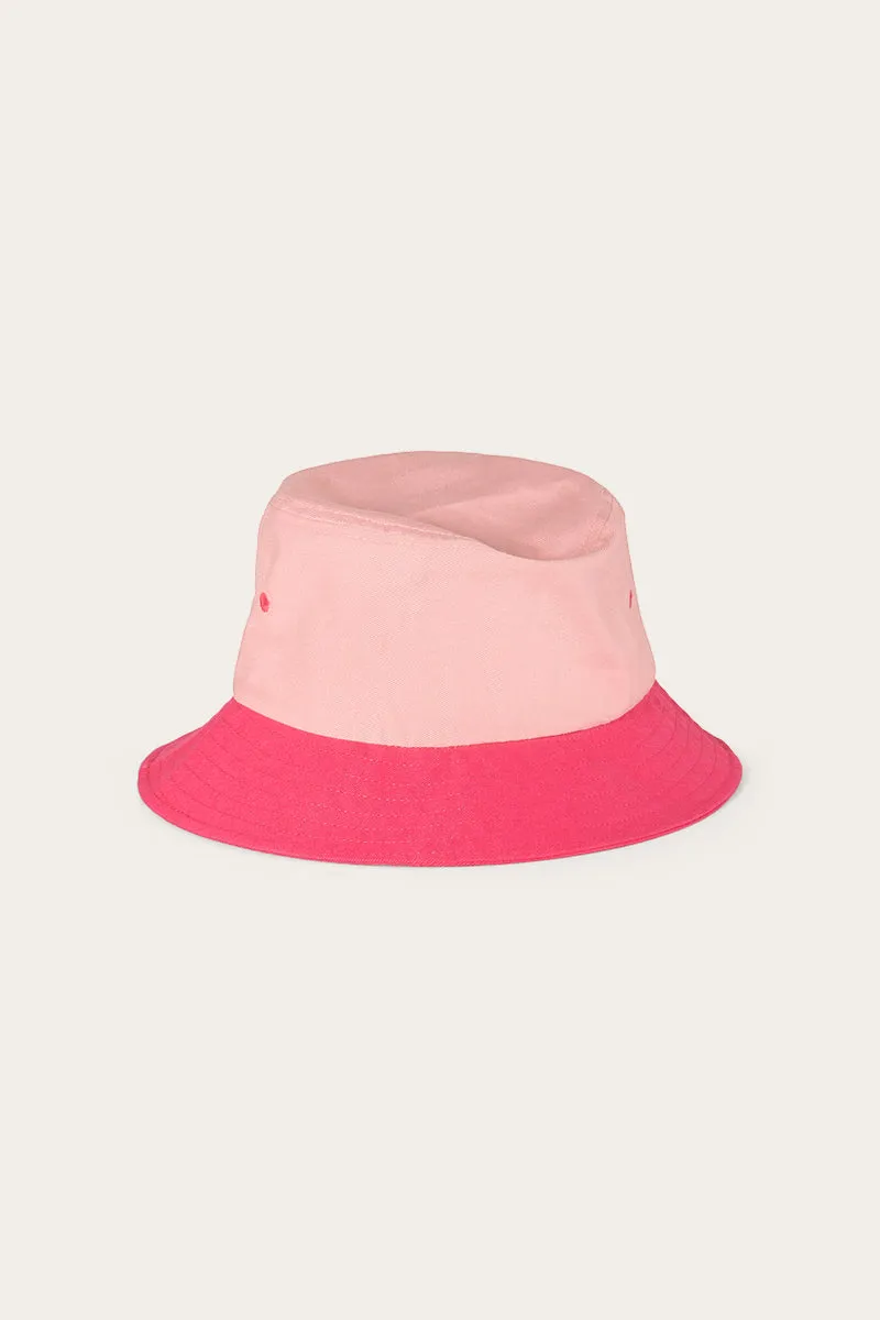 Albury Kids Bucket Hat - Raspberry