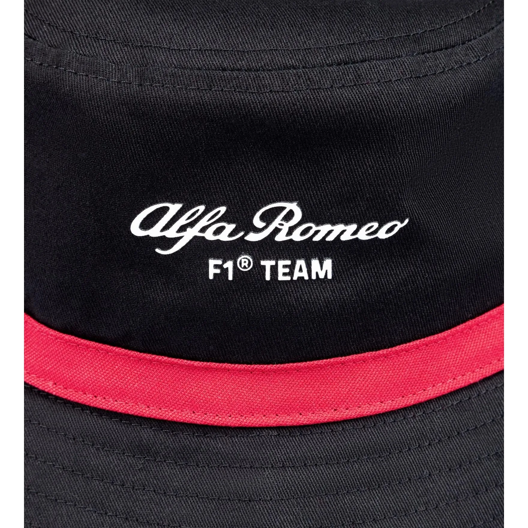 Alfa Romeo Racing F1 Team Bucket Hat- Black