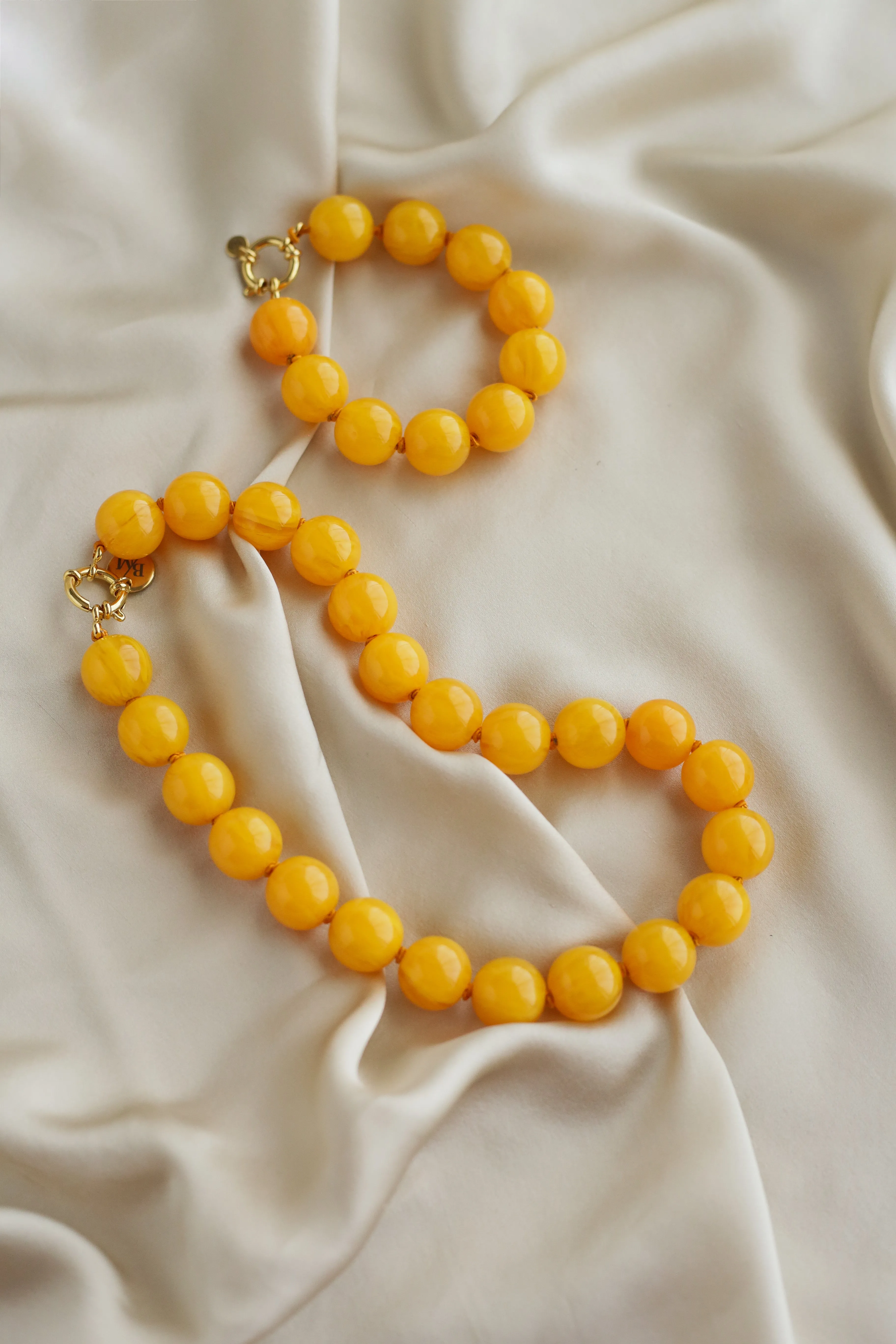 Amalfi Necklace - Amber