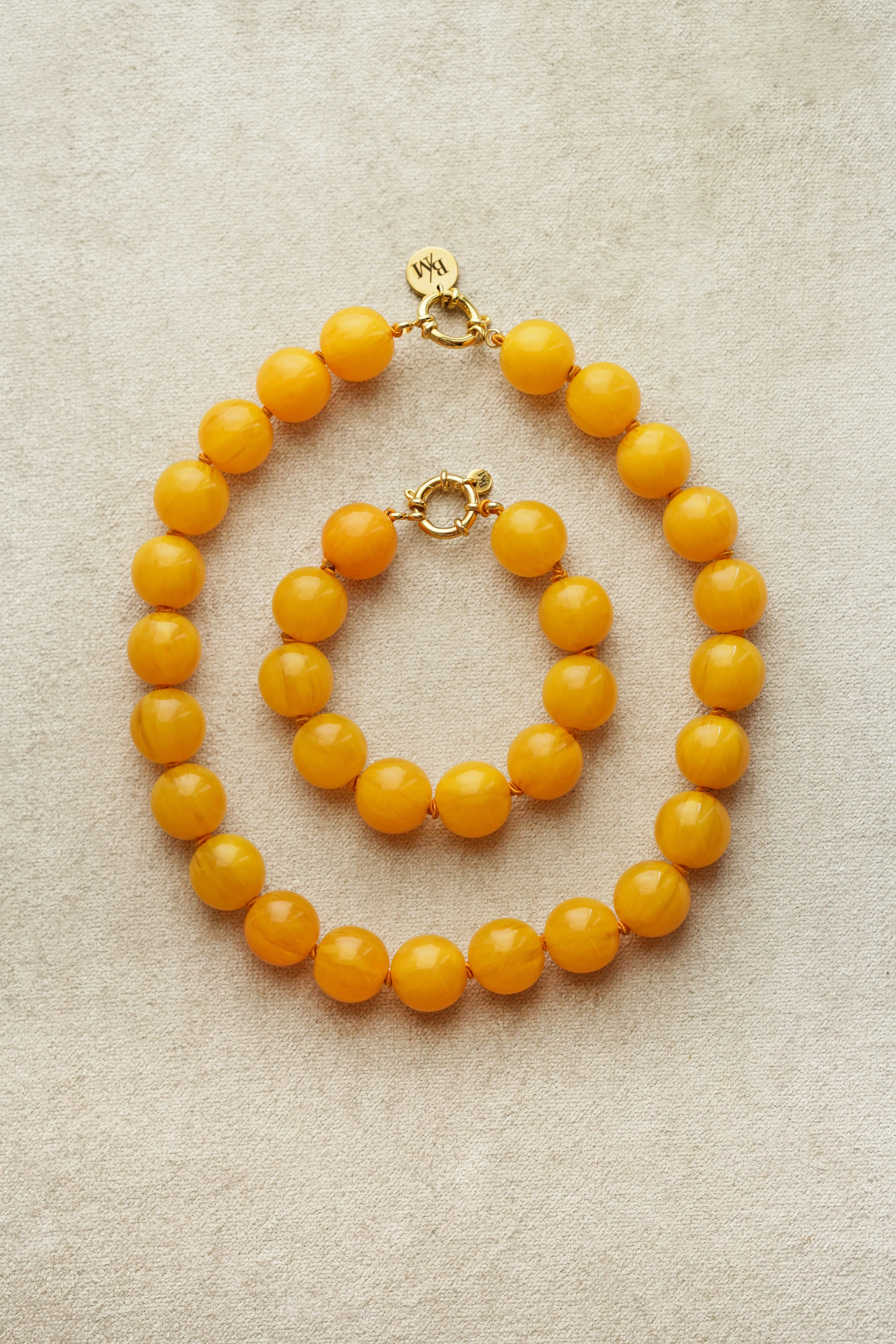 Amalfi Necklace - Amber