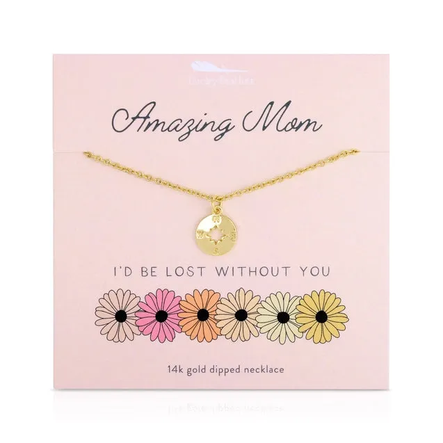 Amazing Mom Gift Necklace