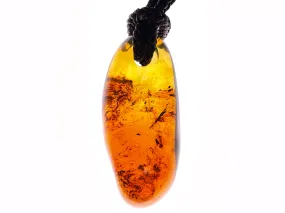 AMBER Crystal Necklace - Pendant Necklace, Handmade Jewelry, Healing Crystals and Stones, 48534