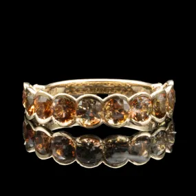 Andalusite Eternity Ring In Gold