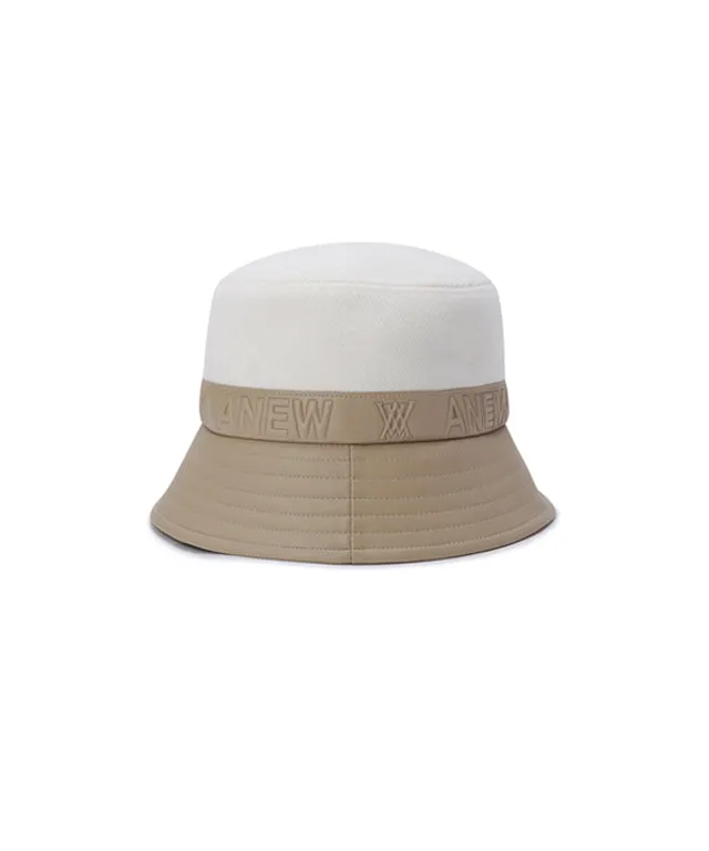 ANEW Mixed Wool Bucket Hat - Ivory