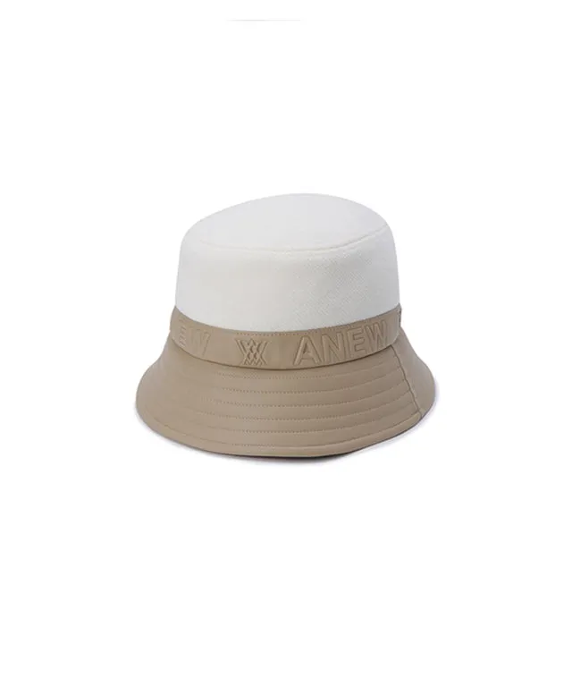 ANEW Mixed Wool Bucket Hat - Ivory