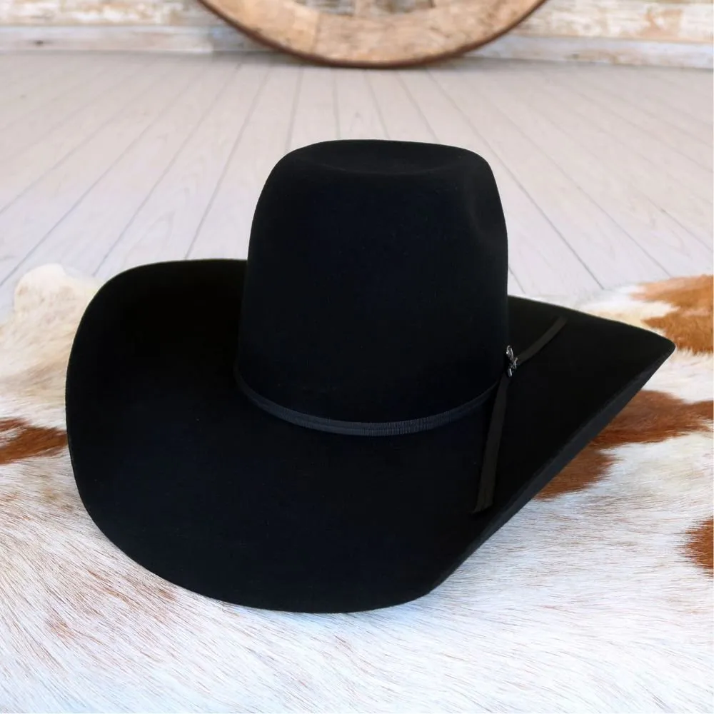 Ariat Black Wool Cowboy Hat - Boss