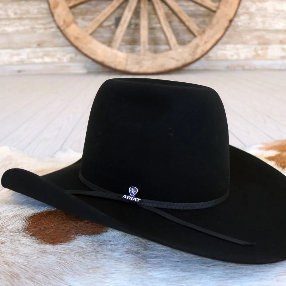 Ariat Black Wool Cowboy Hat - Boss