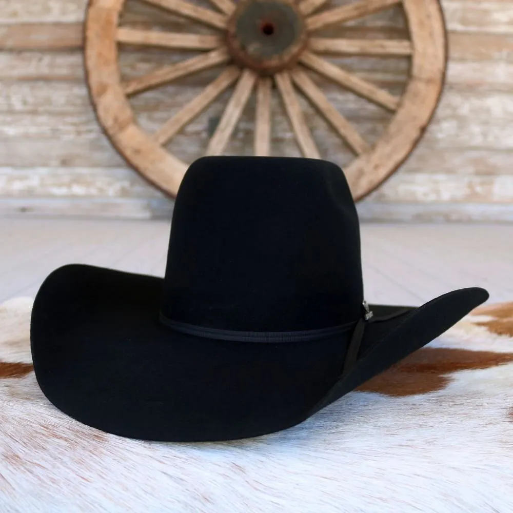 Ariat Black Wool Cowboy Hat - Boss