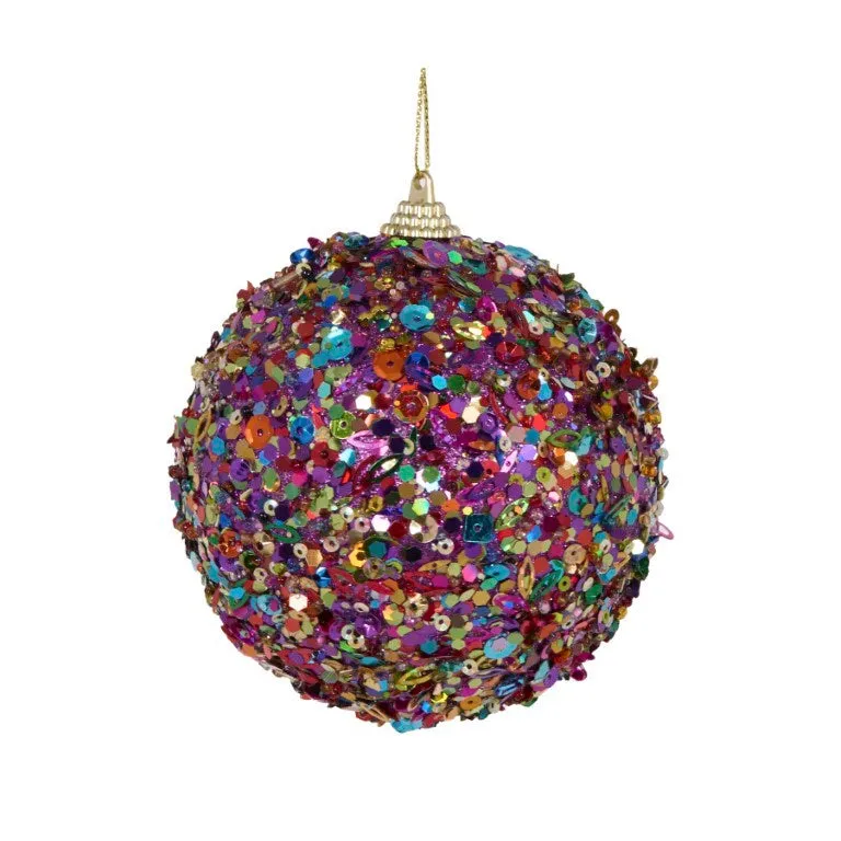 Bauble Glitter 10cm