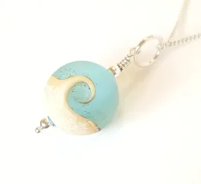 Beach Jewelry Artisan Bead Necklace Beachy