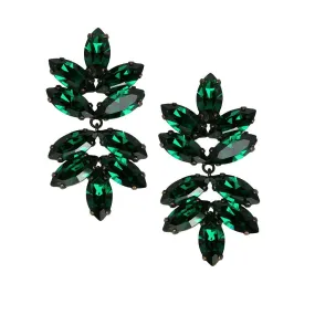 Beatrice Emerald  Earrings