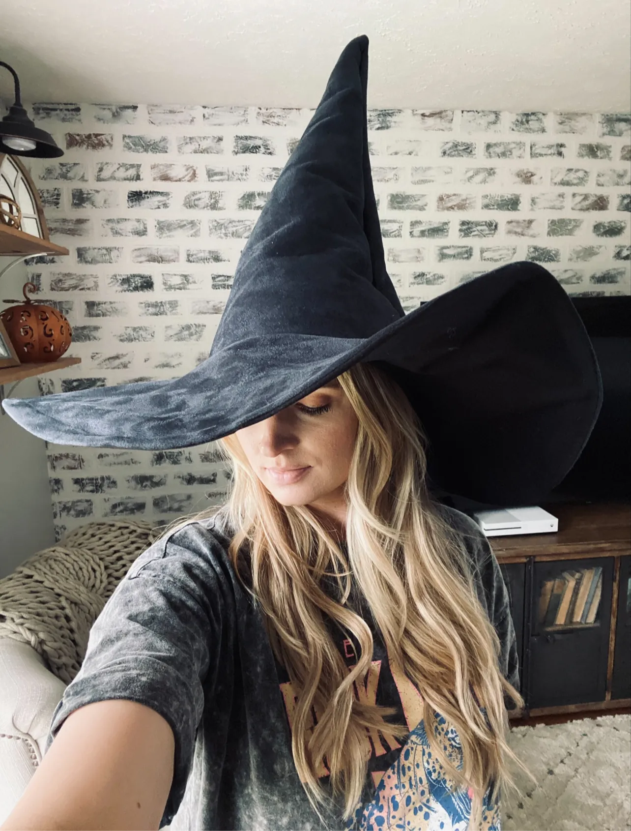 Black Extra Large Witch Hat