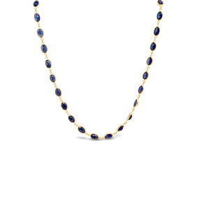 Blue Sapphire Necklace