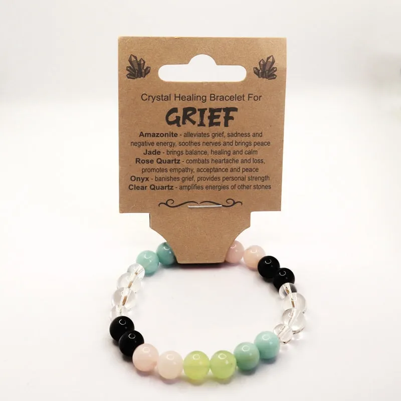 Bracelet Crystal Healing Grief