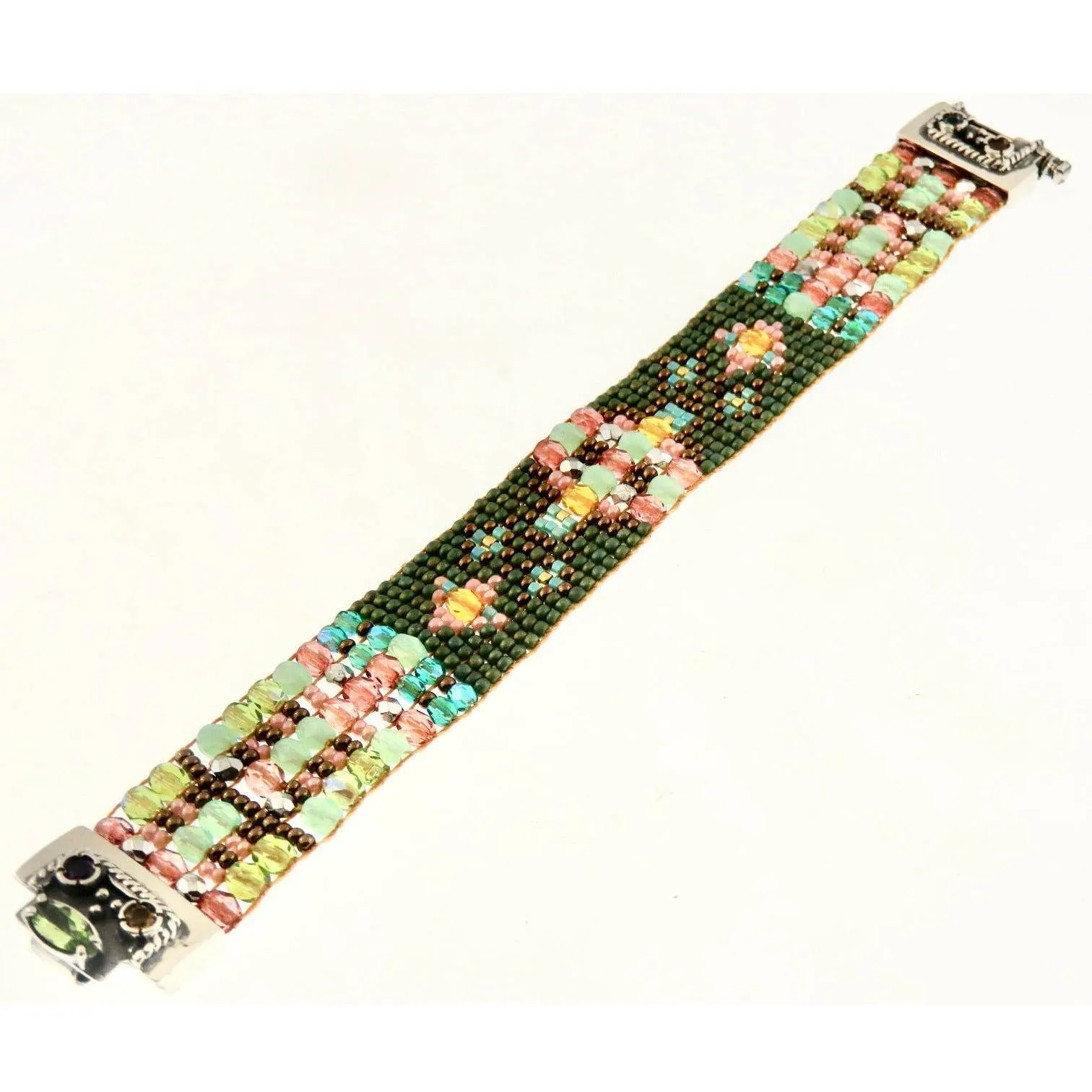 Chili Rose  Cowboy "Green Pastures "  Elli  Bracelet