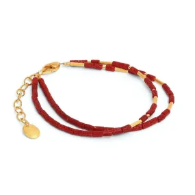 Clia Red Coral Bracelet - 82072296