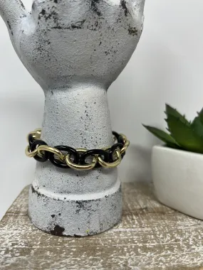 Color & Gold Small Link Bracelet