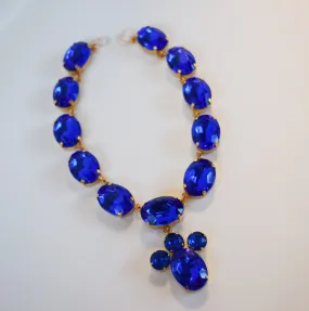 Copley Sapphire Collet Necklace