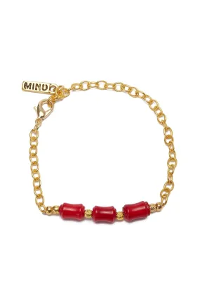 Coral Bracelet - Minu Jewels